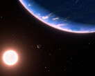 小行星和小恒星：600 万亿英里之外有水。(资料来源：NASA、ESA、Leah Hustak 和 Ralf Crawford（STScI来源：美国国家航空航天局、欧洲航天局、利亚-胡斯塔克和拉尔夫-克劳福德（STScI）