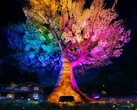Govee 的户外树灯（如图）将于 2025 年 9 月推出。(图片来源：Govee）