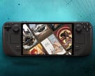 “Point and Click”套装起价为5美元。图为印有该套装封面图片的Steam Deck。