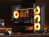 Jonsbo 最新推出的 PC 机箱采用了别致的弧形窗口。(图片：Jonsbo）