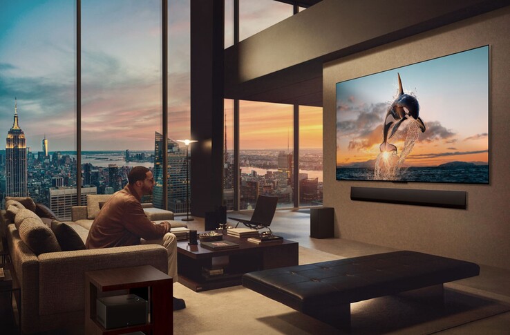 LG OLED evo M5 电视。(图片来源：LG）