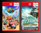 任天堂 Switch 2 游戏价格（图片来源：百思买、任天堂美国公司，有编辑）