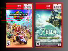 任天堂 Switch 2 游戏价格（图片来源：百思买、任天堂美国公司，有编辑）