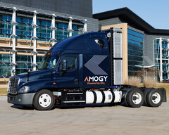 Amogy 推出全球首辆以氨为动力的零排放卡车（图片：Amogy）