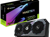 AorusGeForce RTX 4070 Ti Master 12G的评论。(图片来源：技嘉)