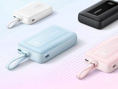 Anker 的 Zolo Power Bank(20K,45W)(如图)现已在美国亚马逊发售。(图片来源:Anker)