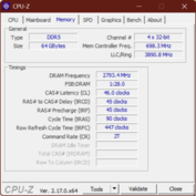 CPU-Z 内存