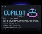 在终端窗口中运行的 GitHub Copilot CLI 界面。