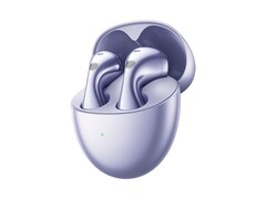 华为 FreeBuds 6 耳机更轻、电池寿命更长。(图片来源：华为）