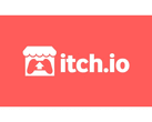 红色背景下显示的 Itch.io 徽标。(图片来源：Itch.io）