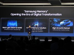 GDDR7可能与未来的RTX 5000和RDNA 4 GPU一起推出。(图片来源：三星)
