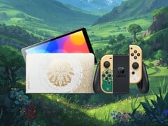 《塞尔达传说:王国之泪》Switch OLED版及Joy-Con手柄曝光
