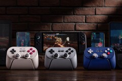 8BitDo Pro 3 蓝牙游戏手柄有 G Classic、灰色和紫色可供选择（图片来源：8BitDo）