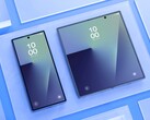 据彭博社报道，首款可折叠 iPhone 预计将于 2026 年推出，很可能与三星Galaxy Z Fold 7（如图）相似。(图片来源：三星）