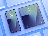 据彭博社报道，首款可折叠 iPhone 预计将于 2026 年推出，很可能与三星Galaxy Z Fold 7（如图）相似。(图片来源：三星）