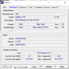 CPU-Z 主板