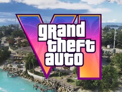 图为带有徽标的《GTA 6》环境（图片来源：Rockstar Games，有删改）