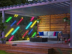 从 Govee Light Wall 的型号来看，它将采用与 Curtain Lights 2（如图）类似的设计。(图片来源：Govee）