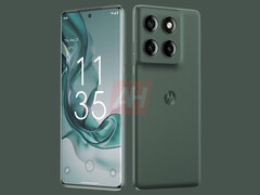 摩托罗拉 Moto Edge 70 的设计与 Moto Edge 60 相似。(图片来源：Android Headlines）