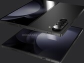 Galaxy Z Fold6" 效果图。(来源：OnLeaks x SmartPrix）
