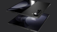 Galaxy Z Fold6&quot; 效果图。(来源：OnLeaks x SmartPrix）