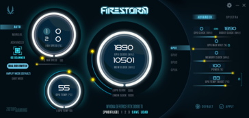 Zotac FireStorm - GPU功能