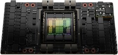 Nvidia的目标是通过RTX 50 Blackwell GB102大幅提高性能。 (图片：GH100 Hopper via Nvidia)