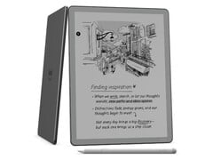 不带前灯的 Kindle Scribe 有一个 11'' 显示屏。