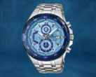 卡西欧 Edifice EFR-539D-2AV（如图）是即将登陆欧洲的三款新表之一。(图片来源：卡西欧，已编辑）