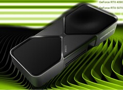 NvidiaGeForce RTX 5070 可利用 DLSS 4 多帧生成技术。(图片来源：Nvidia/PassMark - 已编辑）