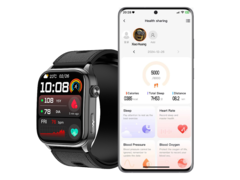 Rogbid Rowatch D2（如图）还带有心电图监测功能。(图片来源：Rogbid）