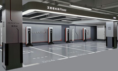 VREMT的充电站可以升级到600千瓦（图片：Zeekr）。