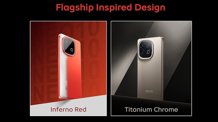 iQoo Neo 10 将有四种颜色可供选择 