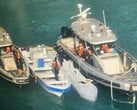 星联公司在加勒比海岸指挥的缉毒海上无人机。(图片来源：哥伦比亚军队）