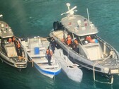 星联公司在加勒比海岸指挥的缉毒海上无人机。(图片来源：哥伦比亚军队）