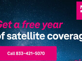 T-Mobile 现在为新用户提供免费的 Starlink 卫星覆盖（图片来源：T-Mobile）