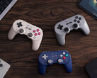 8BitDo Pro 3 采用任天堂风格的 ABXY 按钮，人体工学设计更接近 DualSense 控制器。(图片来源：8BitDo）