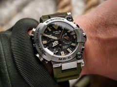 卡西欧在英国推出了 MRG-BF1000 Goliath Frogman 手表（如图）。(图片来源：卡西欧）