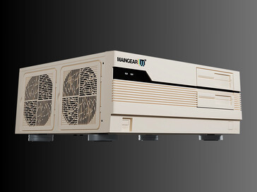 Maingear Retro95 预制游戏 PC 侧面图（图片来源：Maingear PR）