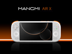 Air X 在中国的售价约为 70 美元。图：游戏掌机宣传图。(图片来源：Mangmi - 已编辑）
