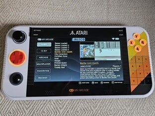 Gamestation Go 上其他游戏系列的菜单（图片来源：Marc Zander，Notebookcheck）