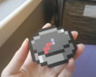 DIY 3D 打印的 Minecraft 指南针（如图）。(图片来源：u/Intelligent-Cause751 via r/minecraft)