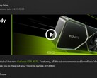 Nvidia Game Ready Driver 531.61的通知和细节在GeForce Experience（来源：自己）。