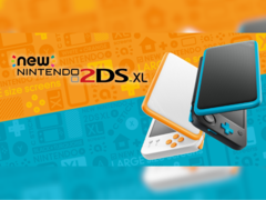新任天堂 2DS XL 的宣传图（图片来源：任天堂）