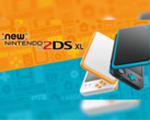 新任天堂 2DS XL 的宣传图（图片来源：任天堂）
