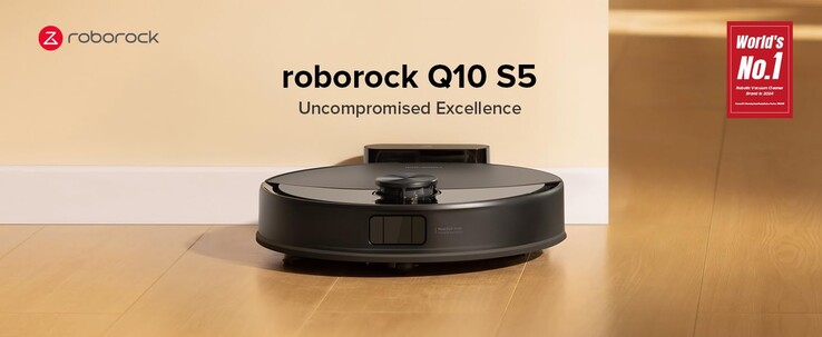 Roborock Q10 S5 机器人真空吸尘器。(图片来源：Roborock）