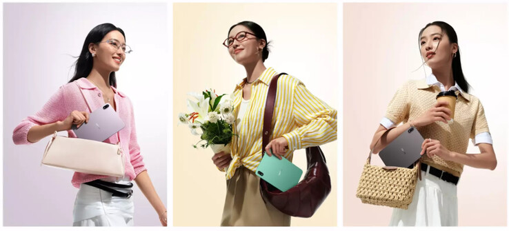 Oppo Pad Mini 的三种首发颜色。