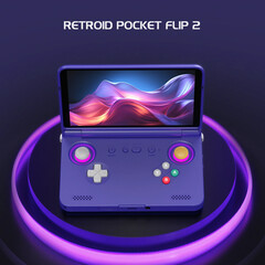 Dimensity 1100 版 Pocket Flip 2 有四种首发颜色。(图片来源：Retroid）