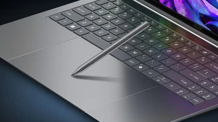宏碁 Swift 16 的触觉触控板支持具备 MPP 2.5 倾斜功能的触控笔。