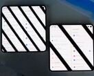 谷歌 Pixel 10 Pro 折叠屏（右）的闪烁现象比前代产品要少得多。(图片来源：Android Central、YouTube）